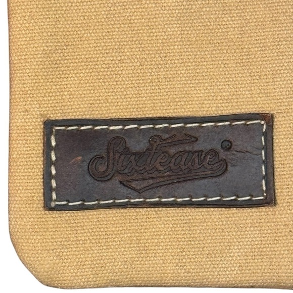 Sixtease Up-cycled Canvas Small and Crossbody Bag - Picture 5 of 10